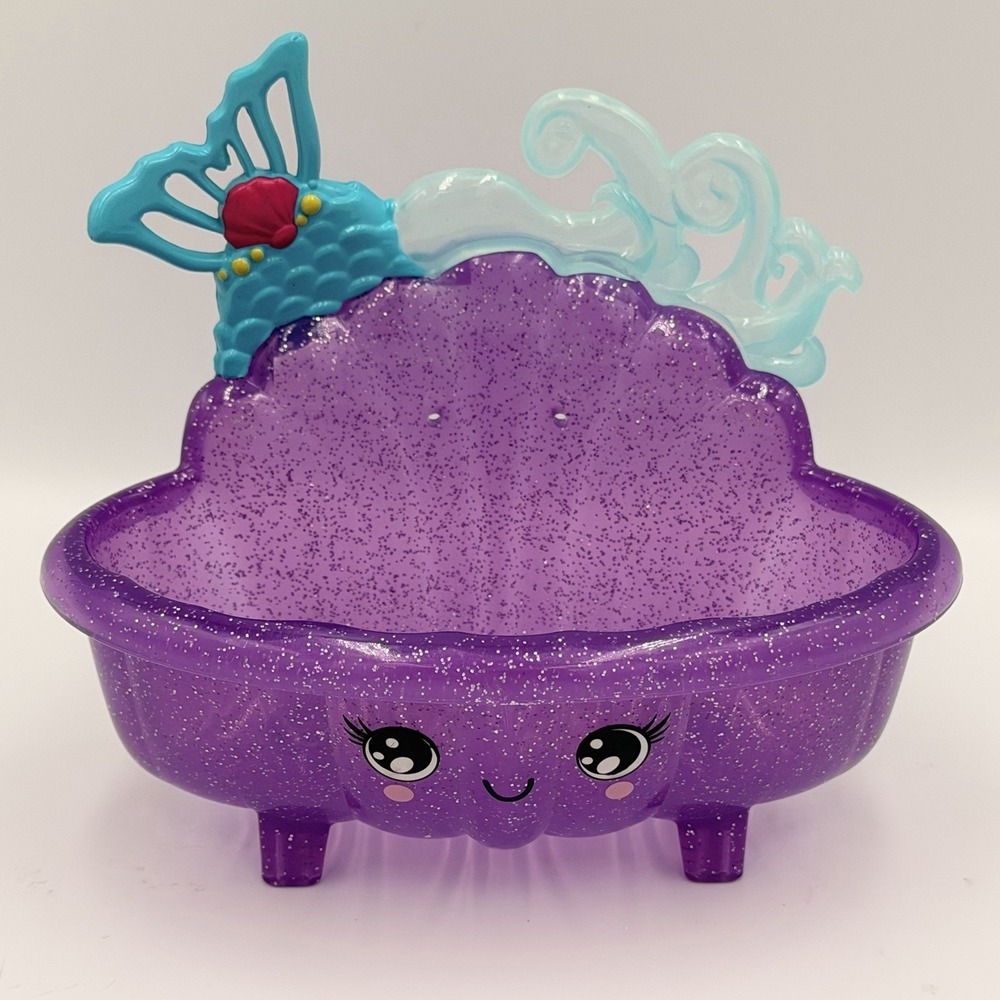 My Sweet Love‎ Charm Cutesies Mermaid Play Set Purple Glitter Bathtub Tub